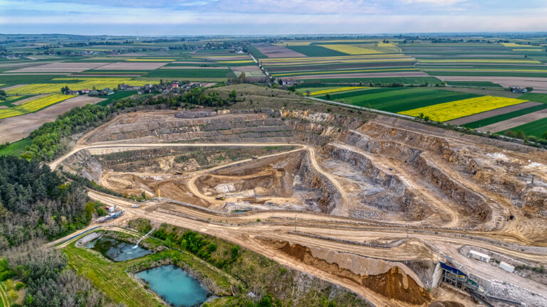 Kopalnia wydobycia kruszyw